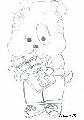 Dog with Candy Bar