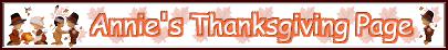 Annie's Thanksgiving page